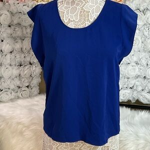 Express Elegant Blue Women's Top